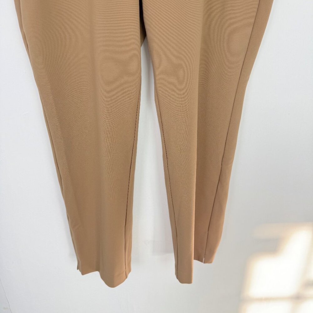NWT Chico's Fabulously Slimming Ponte Slim Pant Classic Camel Plus Size 18 R NEW - Picture 3 of 11